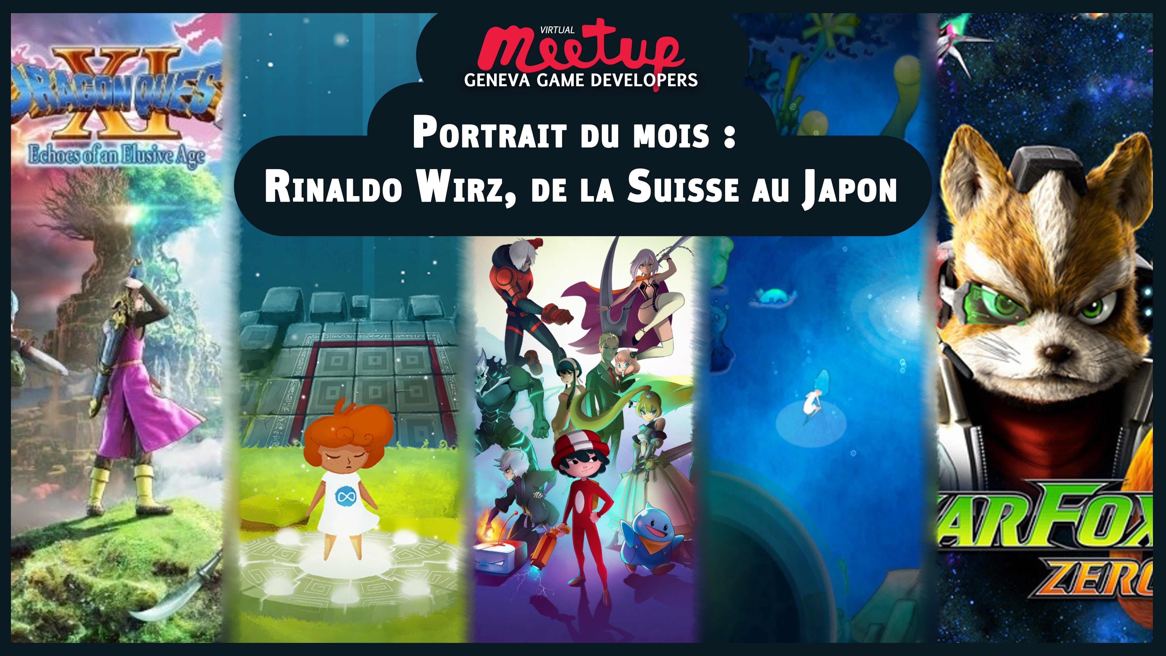 Virtual Geneva Game Developer Meetup - Profil d'artiste : Rinaldo Wirtz
